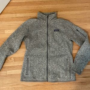 Grey Patagonia Better weather sweater- size M